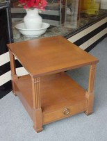 Baker End Table with Drawer