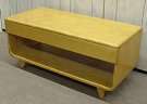 RARE Oblong Cocktail Table with Top Drawer: #C3717G, circa 1940-42