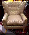 M384 Large Barrel Wing Chair, 1950-53