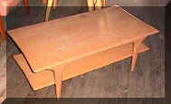 M1581 Cocktail Table with Shelf, 1956-57