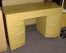 Small Kneehole Desk:  #C3978W, circa 1941-44