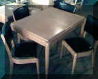 C3713 Extension Table with C3701 Chairs, 1940